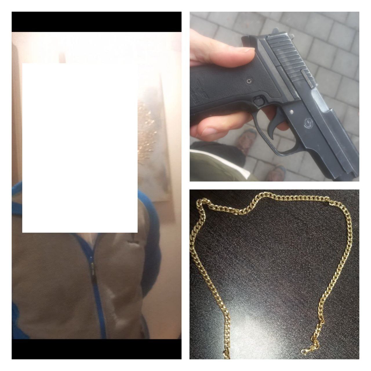 بازداشت سارق مسلح طلا فروشی لاهیجان در تهران پس از سرقت ۳۰۰ گرم طلا